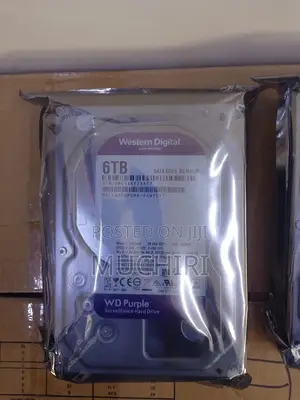 6TB WD Purple Surveillance Hard Disk for Security Systems