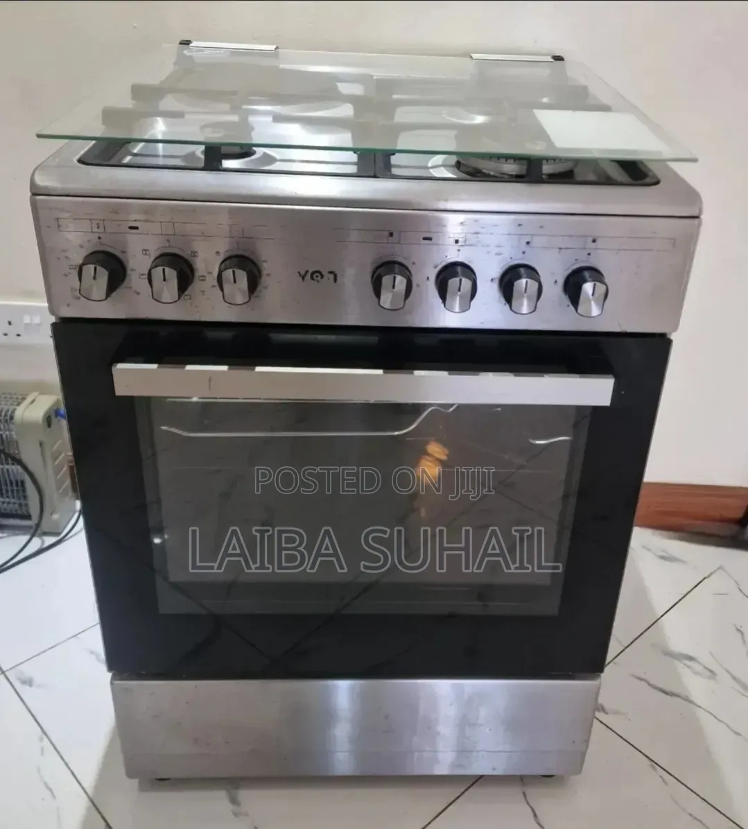 VON Hotpoint 60x60 Cooker (3G+1E) - Gas Electric Standing Stove