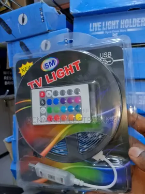 TV Light With 12 Different RGB Color, Controlled by Both App Remote