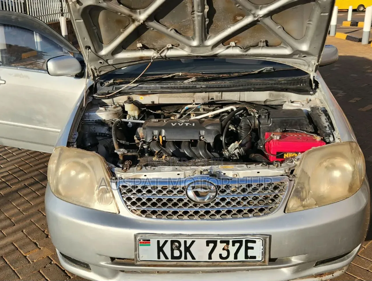 Toyota Corolla Fielder 1.8 Petrol FWD 2003 Silver