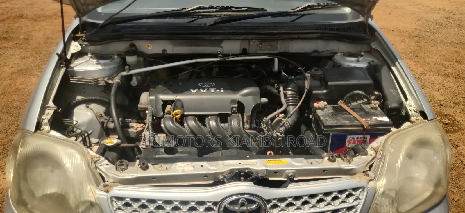 Toyota Corolla Fielder 1.5 Petrol FWD 2002 Silver