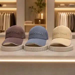 Good Quality Cotton ESSENTIALS" Baseball Caps