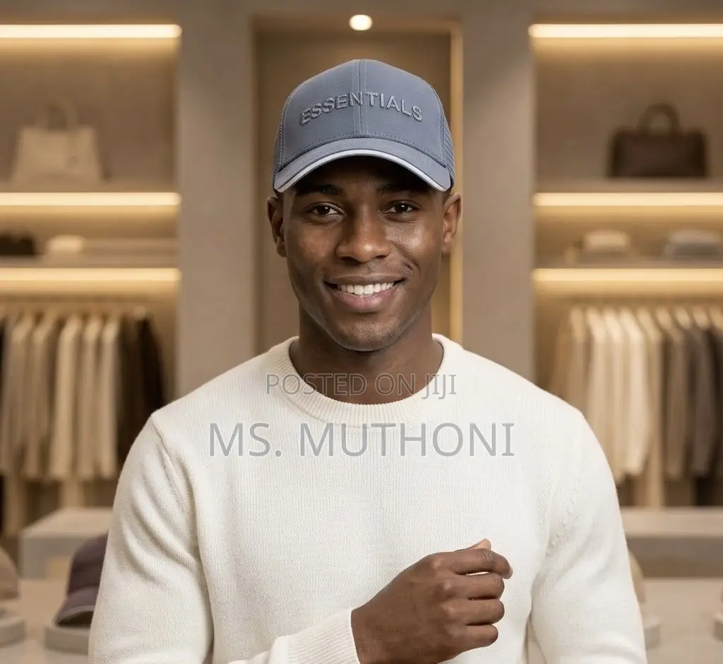 Good Quality Cotton ESSENTIALS" Baseball Caps