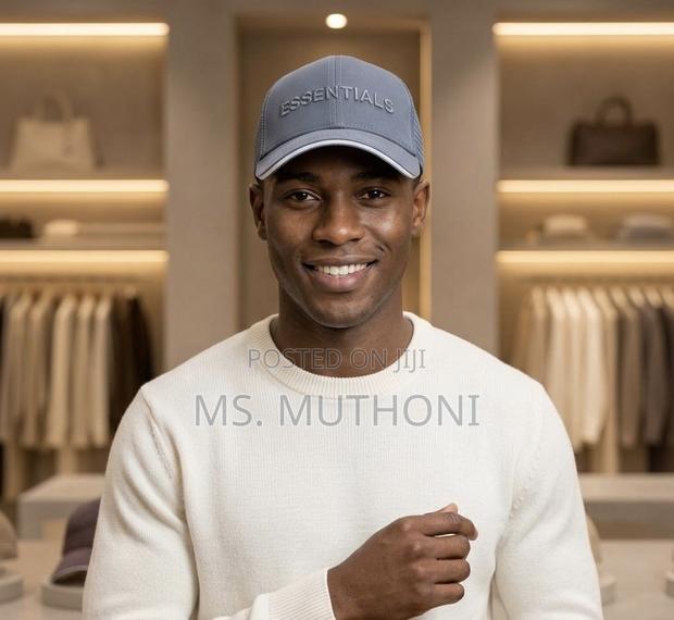 Good Quality Cotton ESSENTIALS" Baseball Caps - thumbnail 4