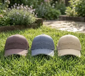 Good Quality Cotton ESSENTIALS" Baseball Caps