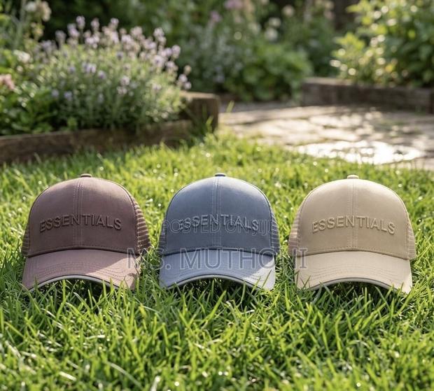 Good Quality Cotton ESSENTIALS" Baseball Caps - thumbnail 3