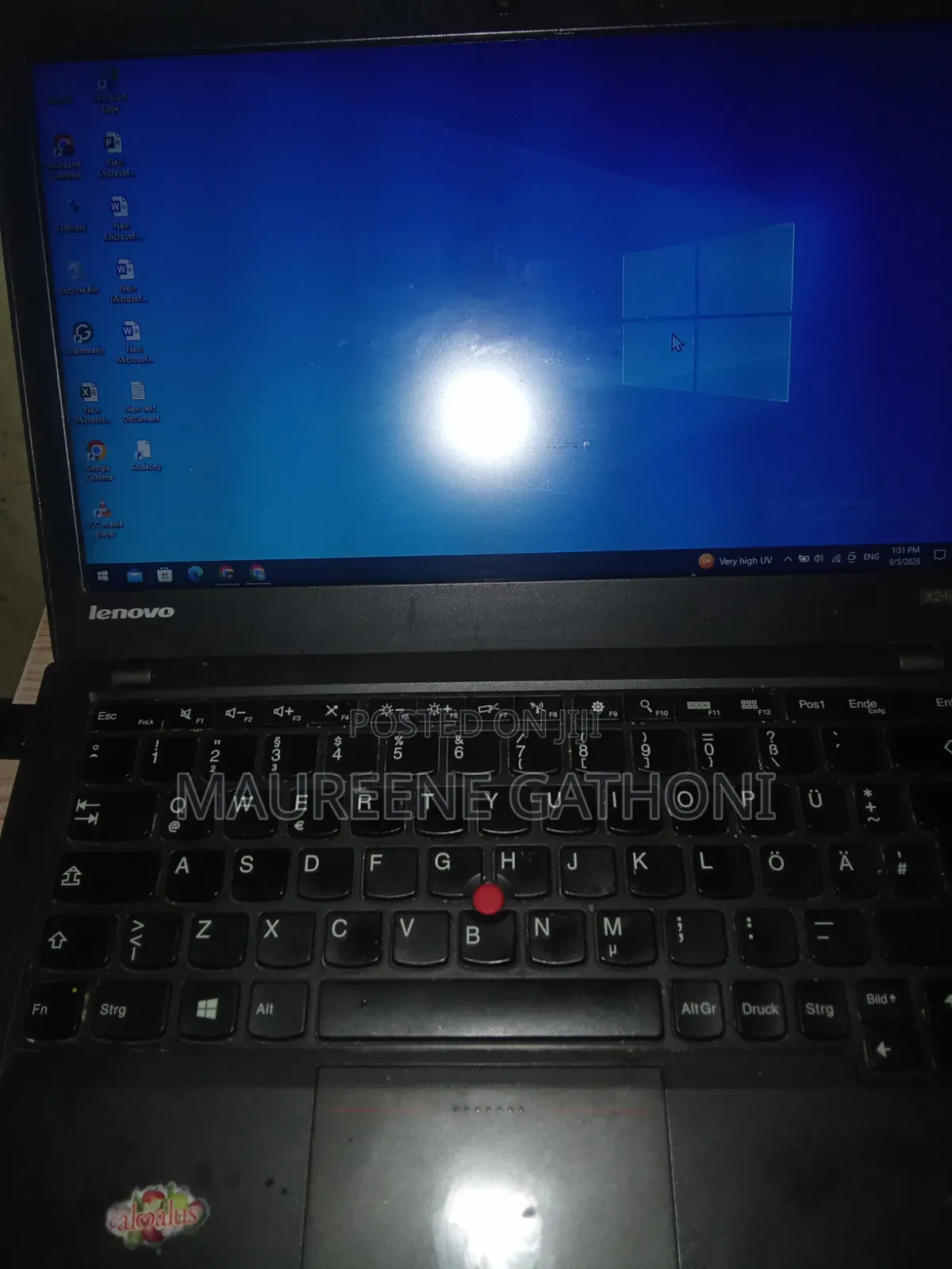 Laptop Lenovo ThinkPad 240X 8GB Intel Core i5 SSD 256GB