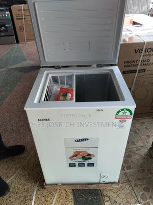 White Ecomax Chest Freezer 119 Litres