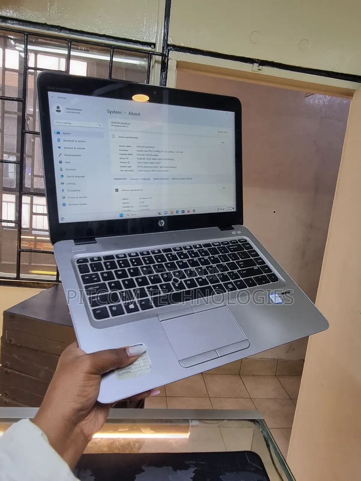 Laptop HP EliteBook 840 G3 8GB Intel Core i5 SSD 256GB