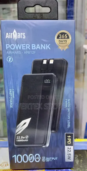 AirMars Power Bank APB12F 10,000 Amh