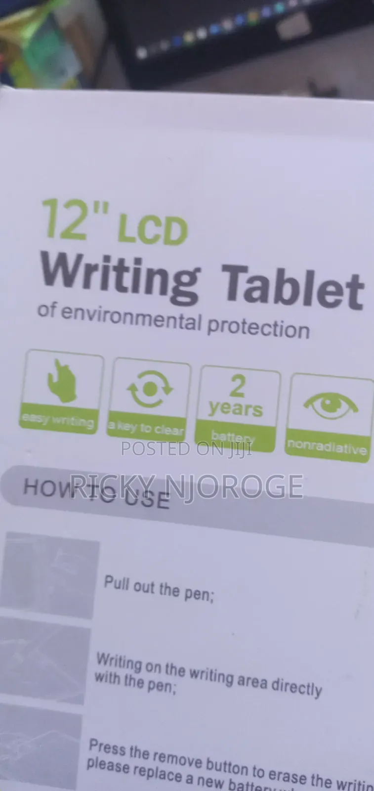 Kids Writing Pad LCD