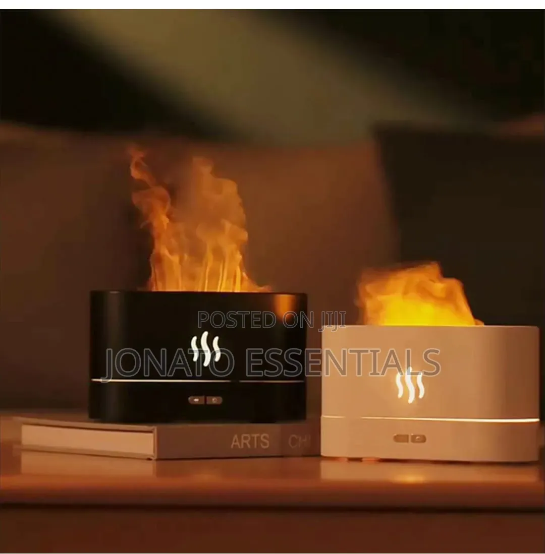 Flame Aroma Diffuser With Fire-Like Lights