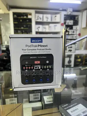 Zoom PodTrak P4next Portable Multitrack Podcast Recorder