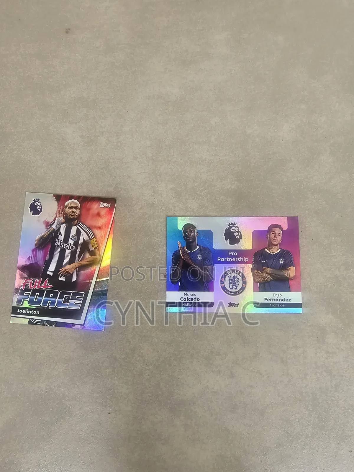 Soccer Cards Maldini Marta Caicedo Fernandes and Seolinto