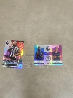 Soccer Cards Maldini Marta Caicedo Fernandes and Seolinto