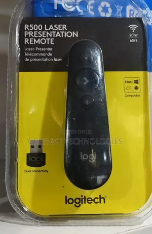 Logitech R500 Laser Presentation Remote 20M Wireless Presenter Dual
