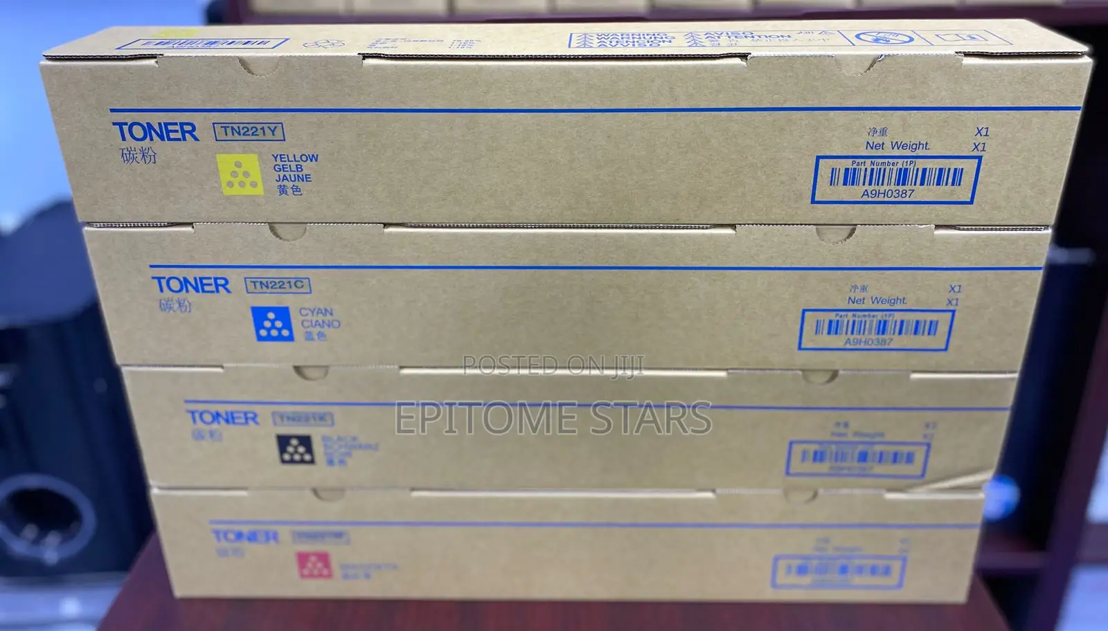 Konica Minolta TN 221 Toner Set