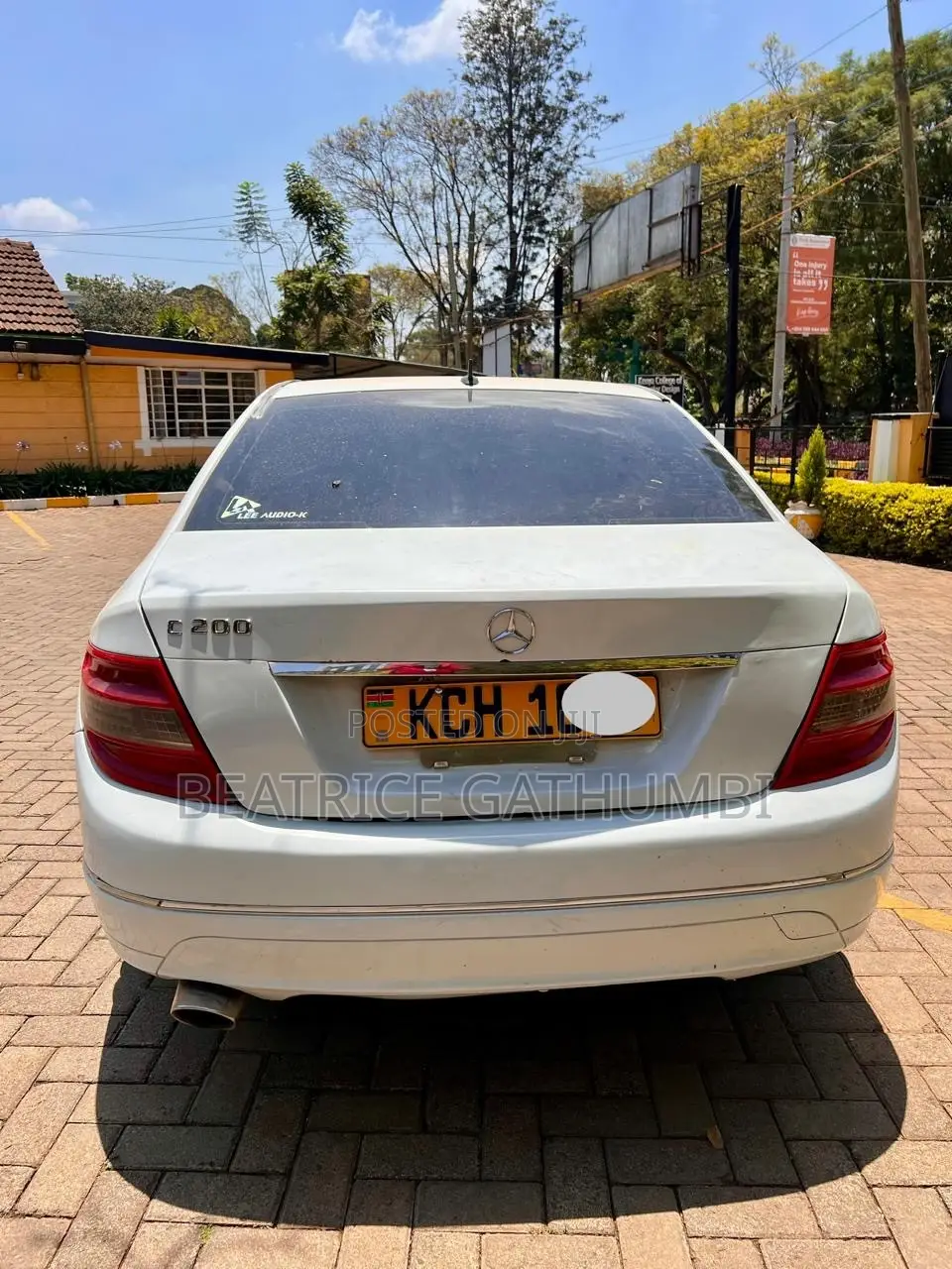Mercedes-Benz C200 2008 Pearl