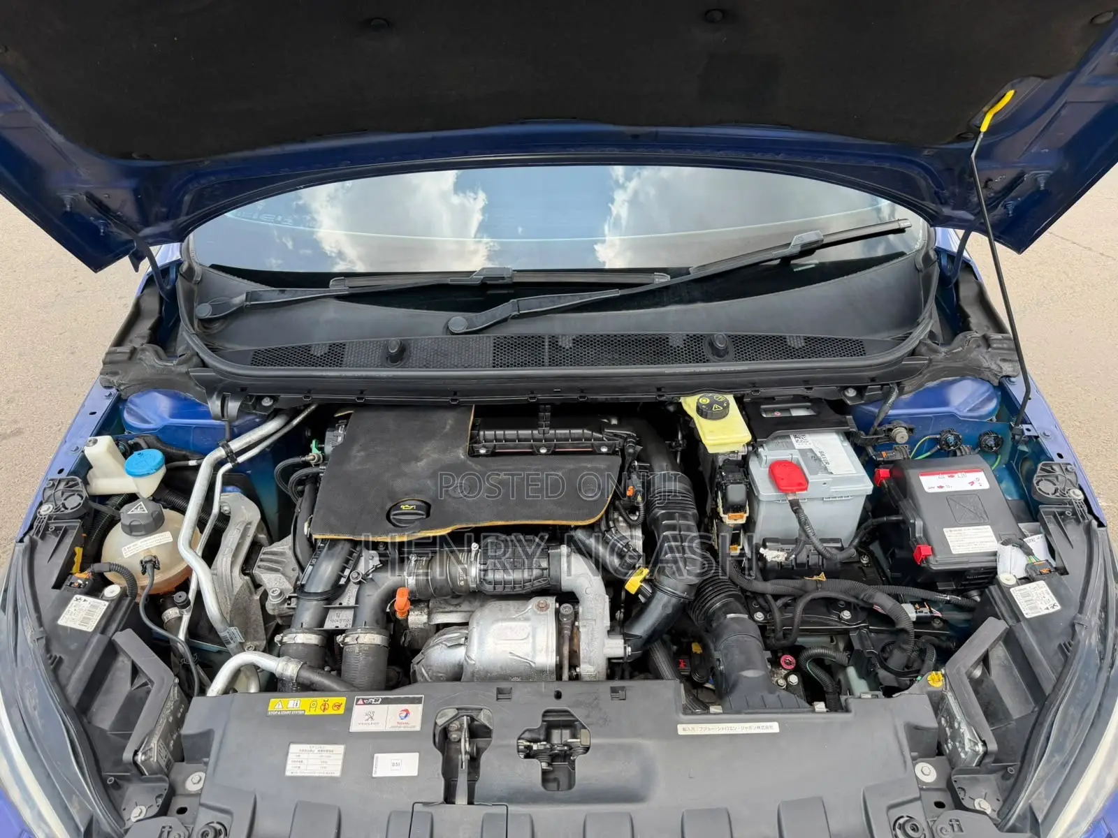 Peugeot 308 2018 Blue