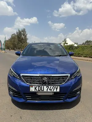 Peugeot 308 2018 Blue