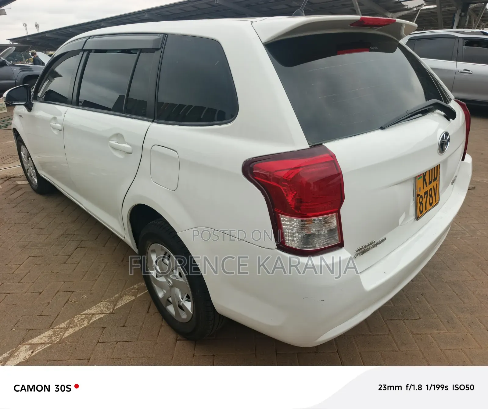 Toyota Corolla Fielder 2014 White