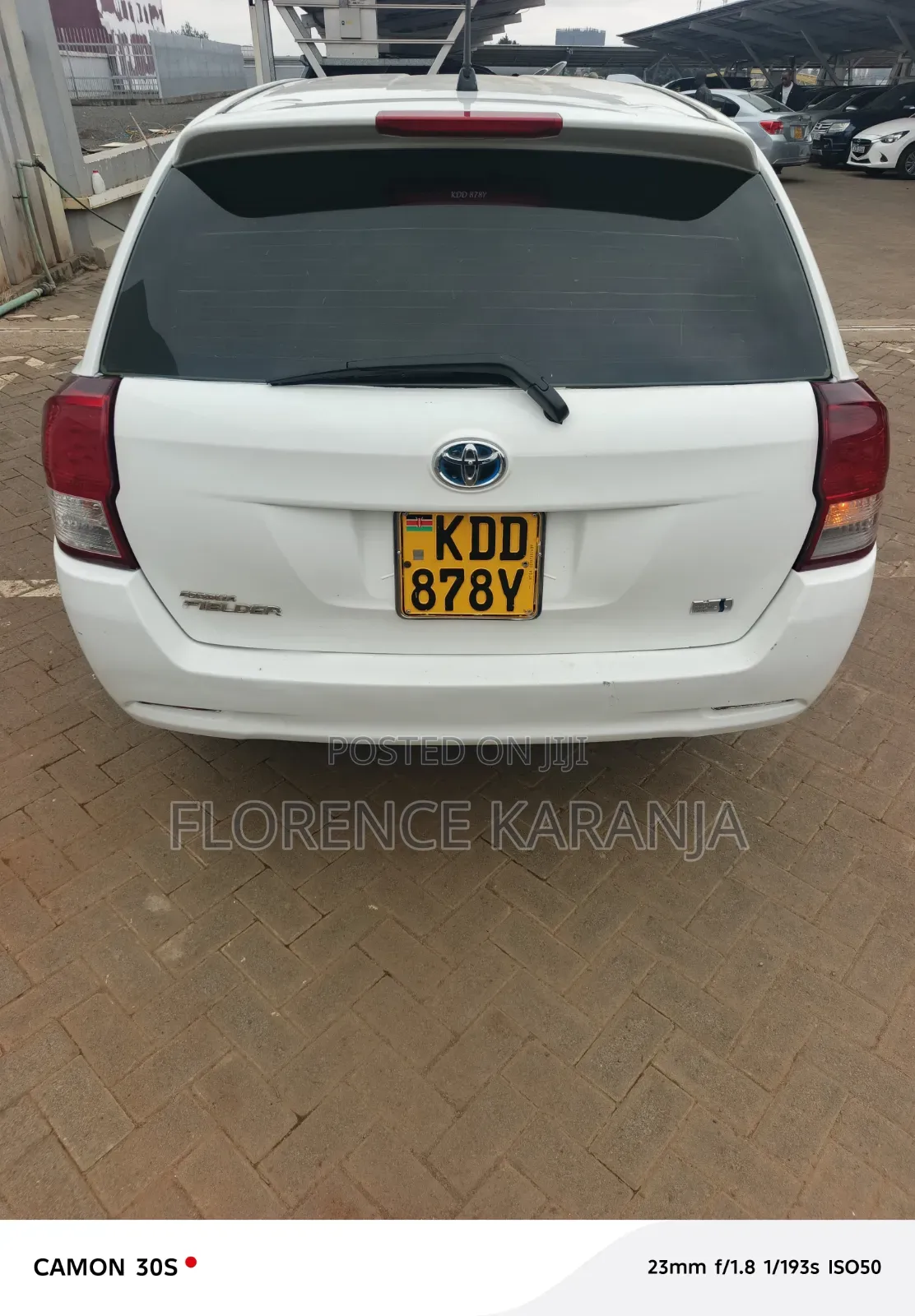 Toyota Corolla Fielder 2014 White