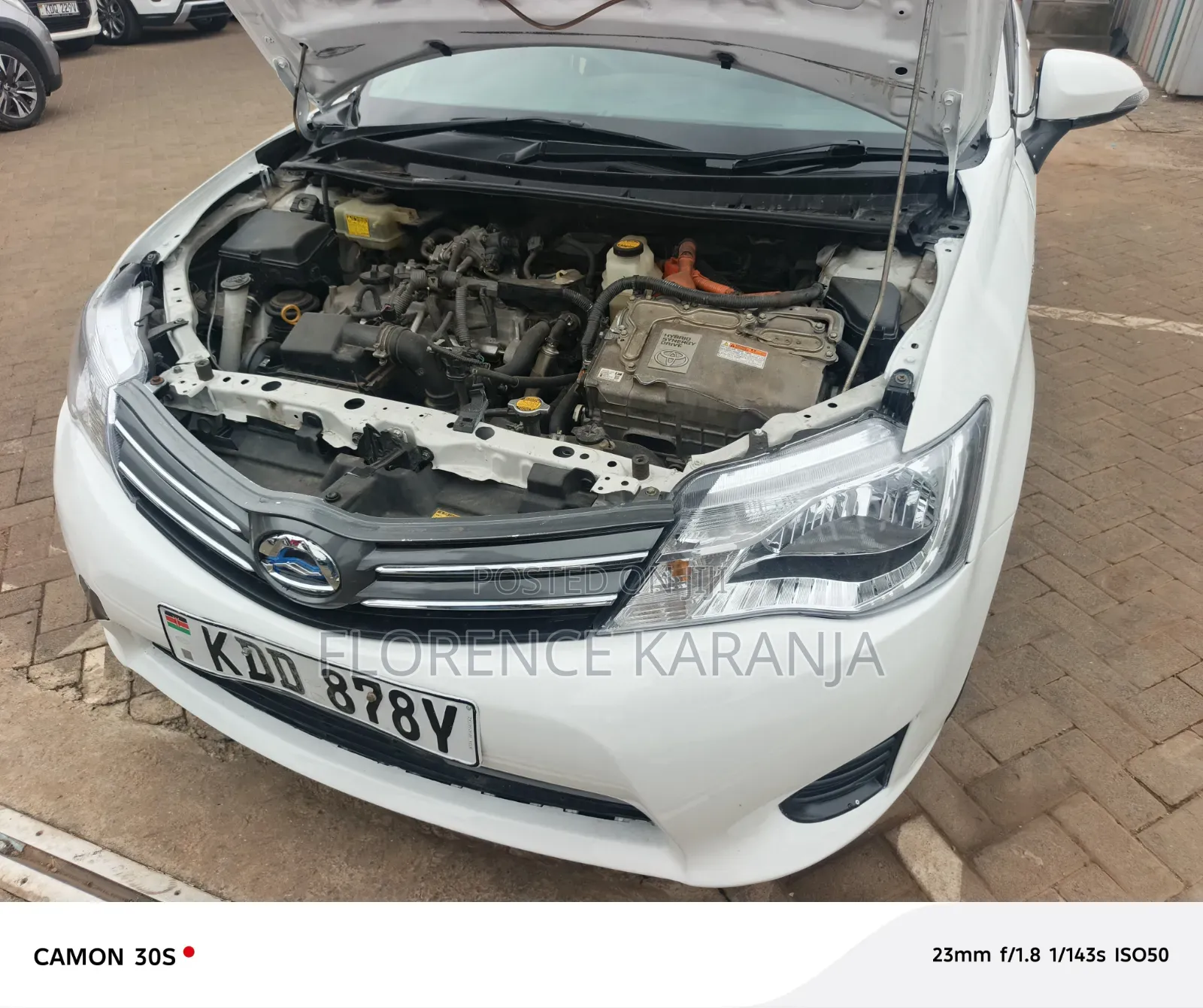 Toyota Corolla Fielder 2014 White