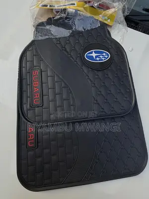 Heavy Subaru Branded Car Floor Mats
