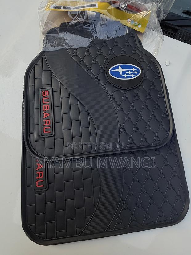 Heavy Subaru Branded Car Floor Mats