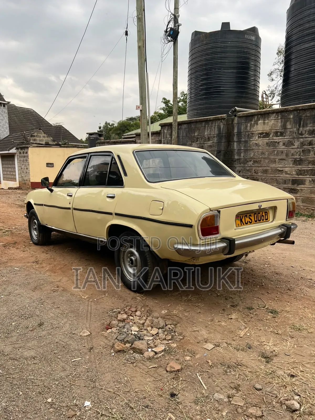 Peugeot 504 1970 Beige