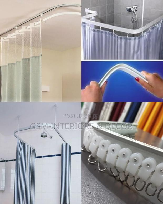 Aluminium Bendable Curtain Rails in Hospital Partition Projects