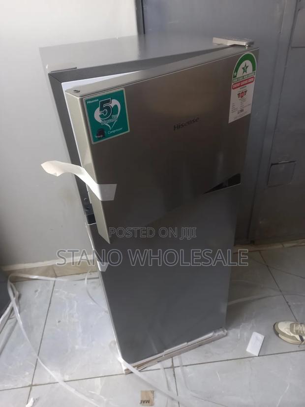 Silver Hisense 121l Fridge - thumbnail 2