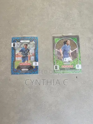 Soccer Cards Maldini Marta Caicedo Fernandes and Seolinto