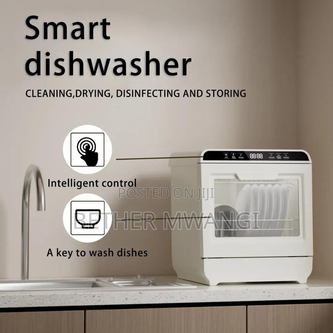 Portable Mini Dishwasher | Built-in Water Tank | Tap Connection