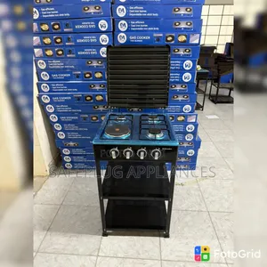 Electromate Full Standing Cooker –Kitchen Cooker With Built-in Shelves