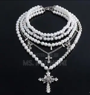 Gothic Royalty Statement Multi-Layer Necklace.