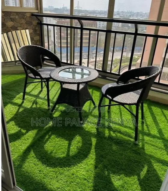 Dining Set; Modern Wicker Rattan Dining Set for Garden and Balcony