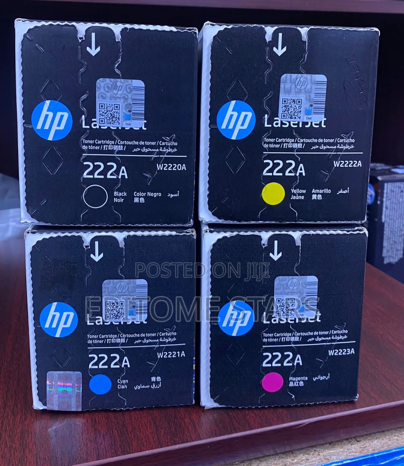HP 222A Brilliant Toner Set