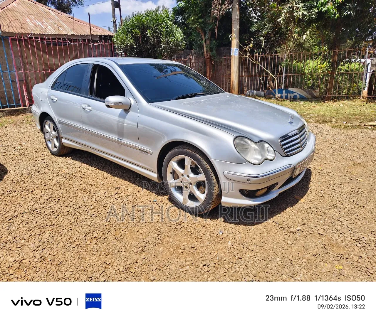 Mercedes-Benz C180 2008 Silver