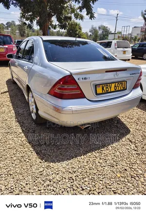 Mercedes-Benz C180 2008 Silver