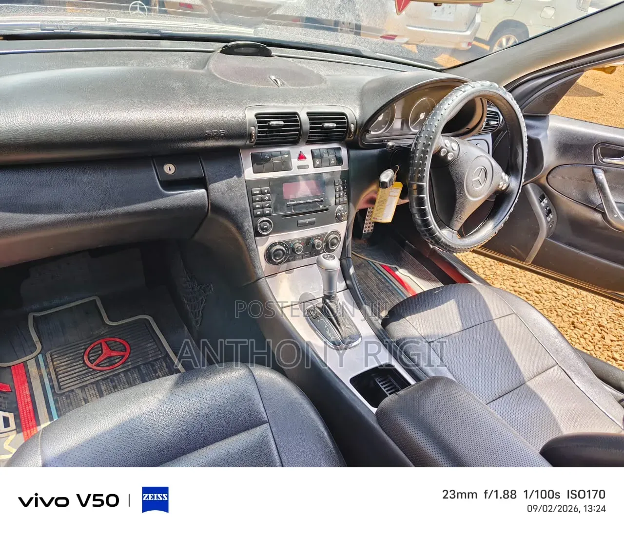 Mercedes-Benz C180 2008 Silver