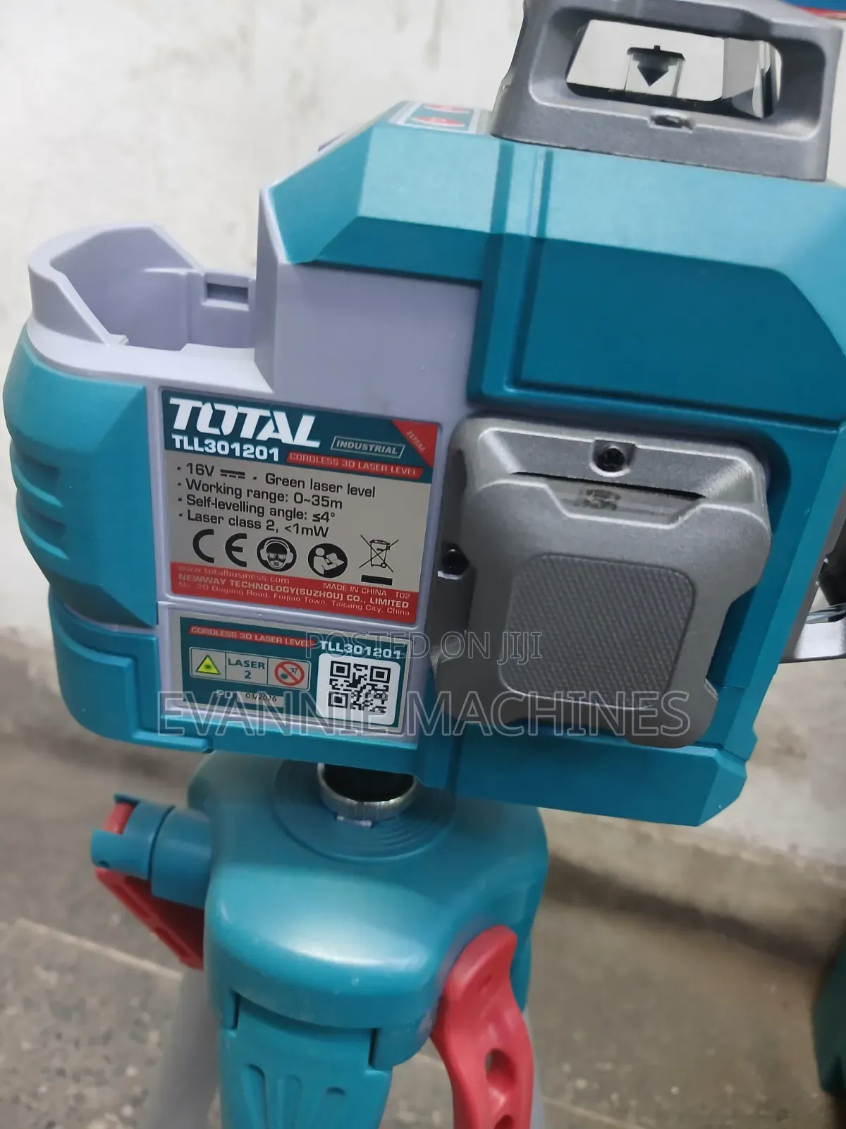 Total TLL301201 3D Cordless Green Laser Level