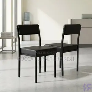 Office Chair; Leather Padded Office Catalina Visitor Chair