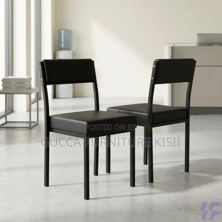 Office Chair; Leather Padded Office Catalina Visitor Chair