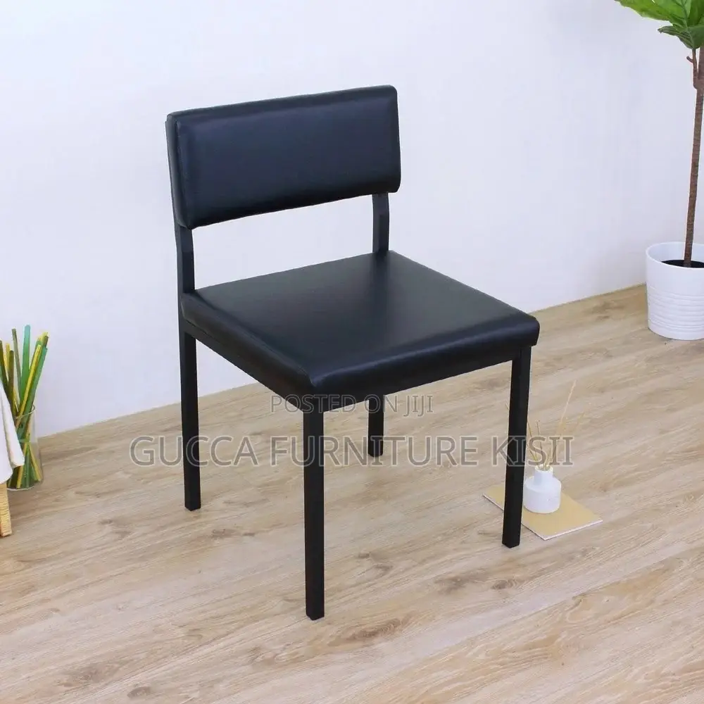 Office Chair; Leather Padded Office Catalina Visitor Chair