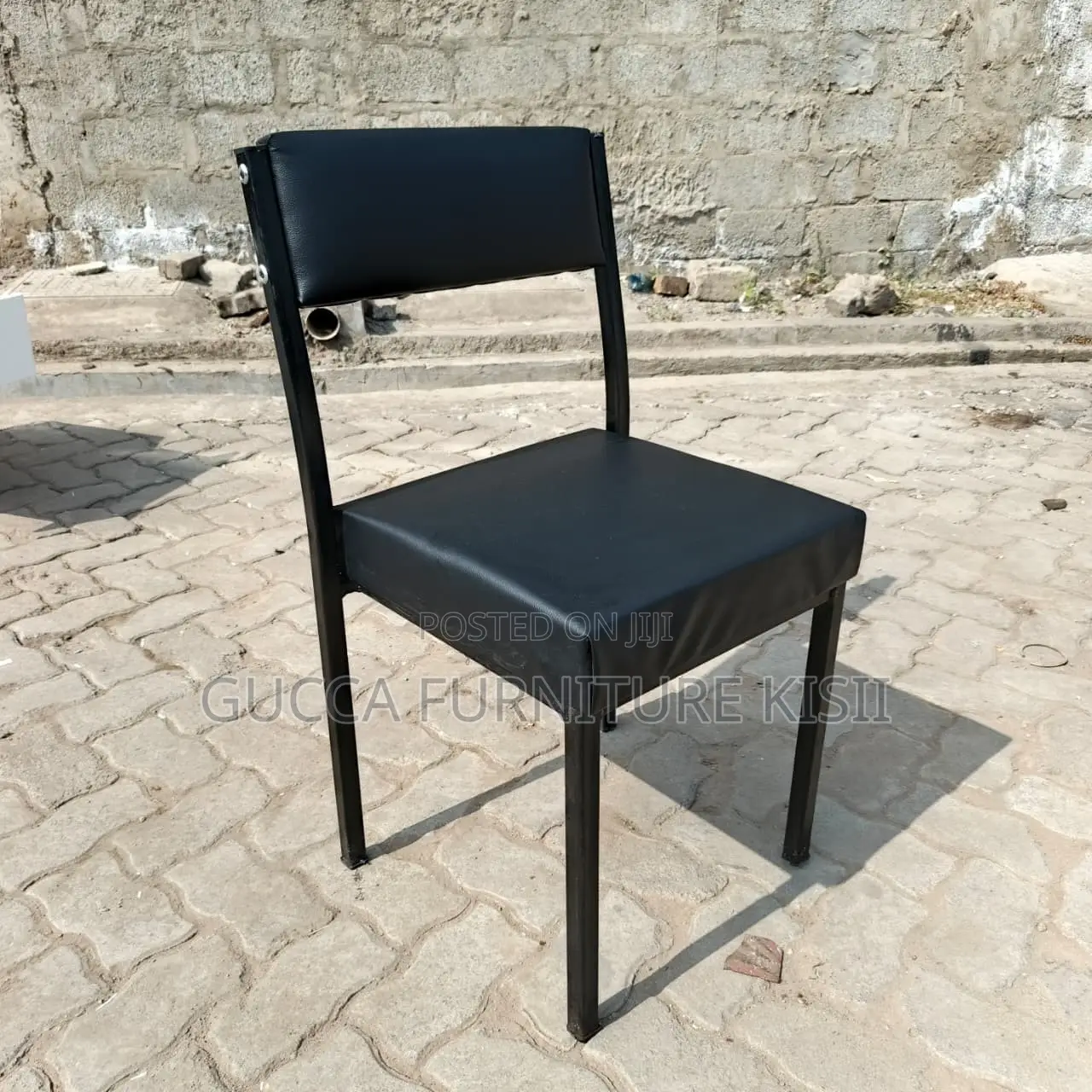 Office Chair; Leather Padded Office Catalina Visitor Chair