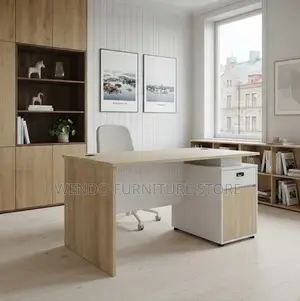 Office Desk; Executive Modern 140CM Home Office Desk