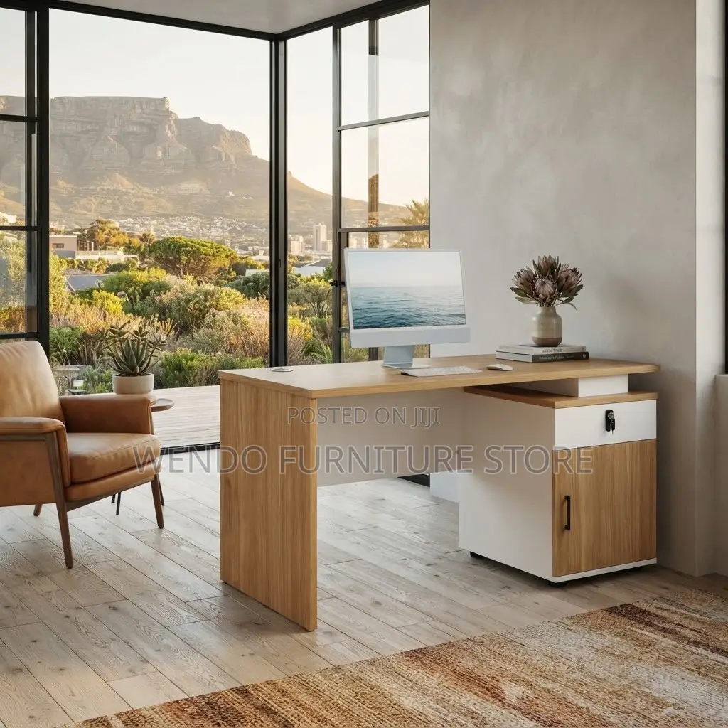 Office Desk; Executive Modern 140CM Home Office Desk