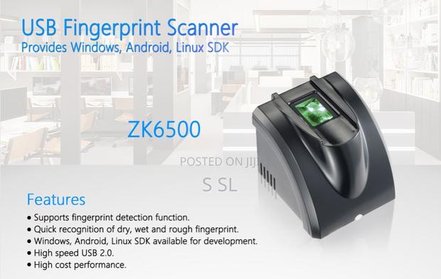 ZK6500 Fingerprint Scanner Kenya | USB Biometric Reader - thumbnail 2