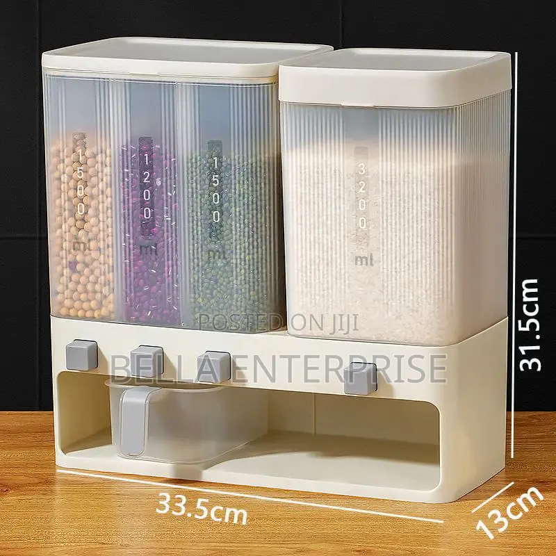 4 Compartment Cereals Dispenser